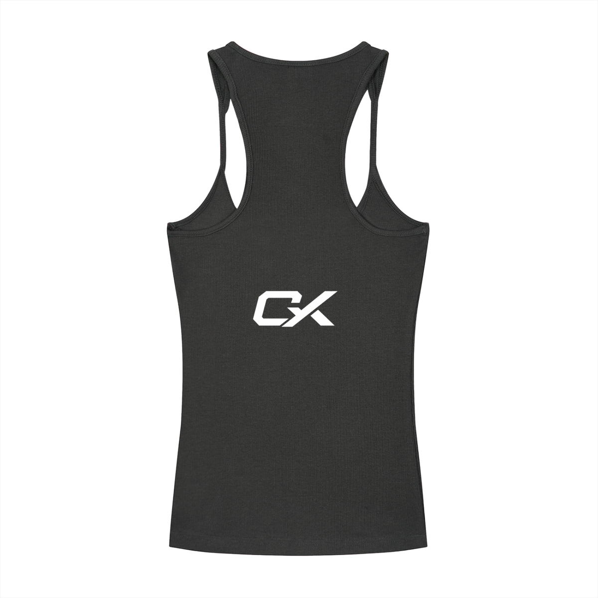 Slim Fit Ribbed Racerback Tank Top