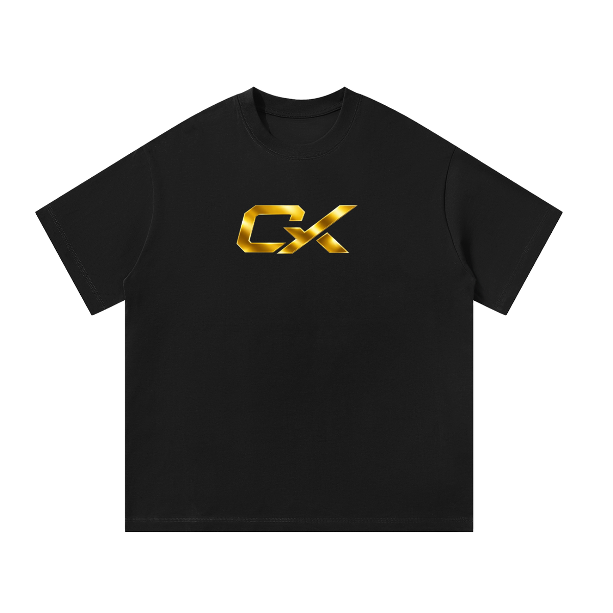Black & Gold Icon Unisex Oversized T-Shirt