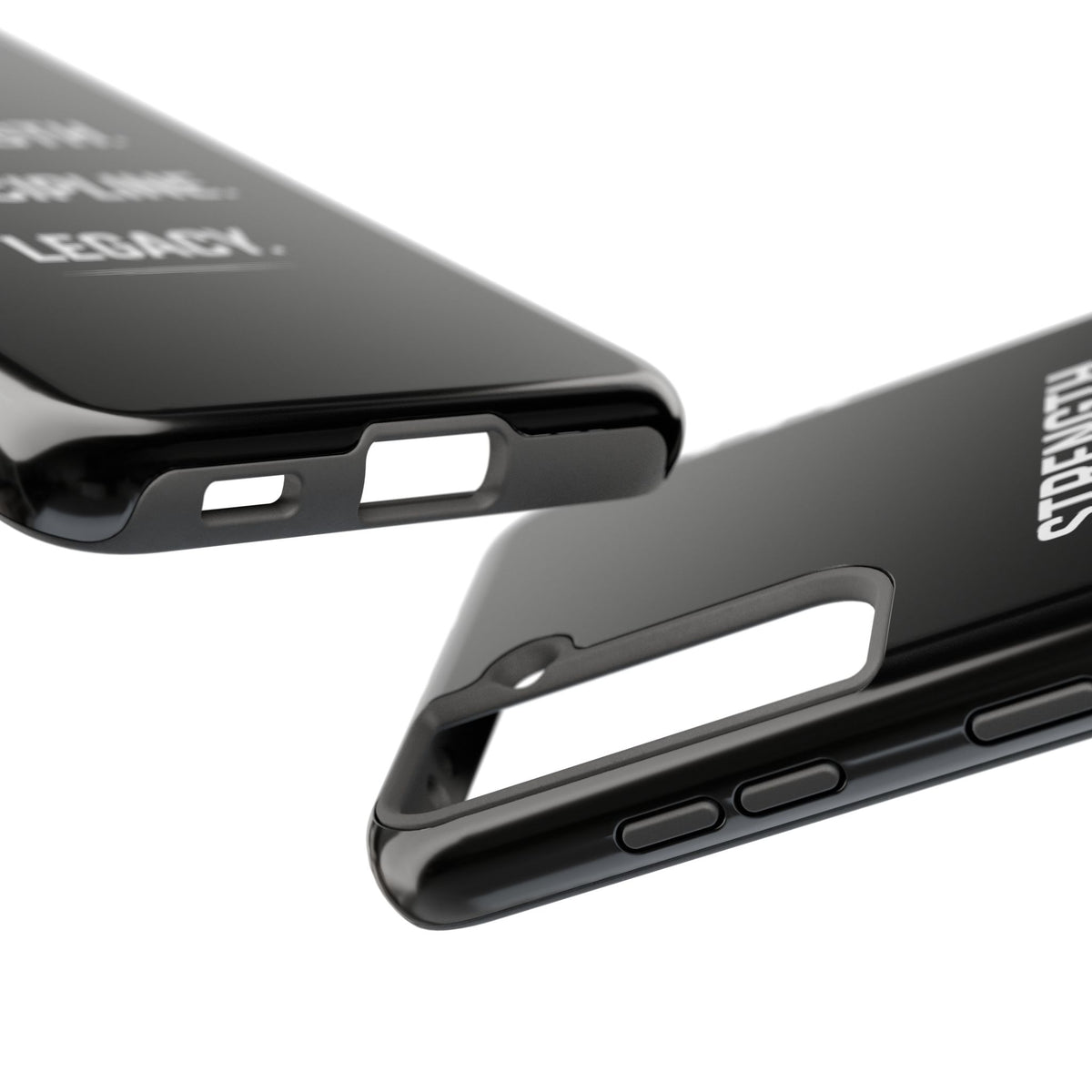 Strength. Discipline. Legacy. Tough Phone Case — Rugged Protective iPhone Case