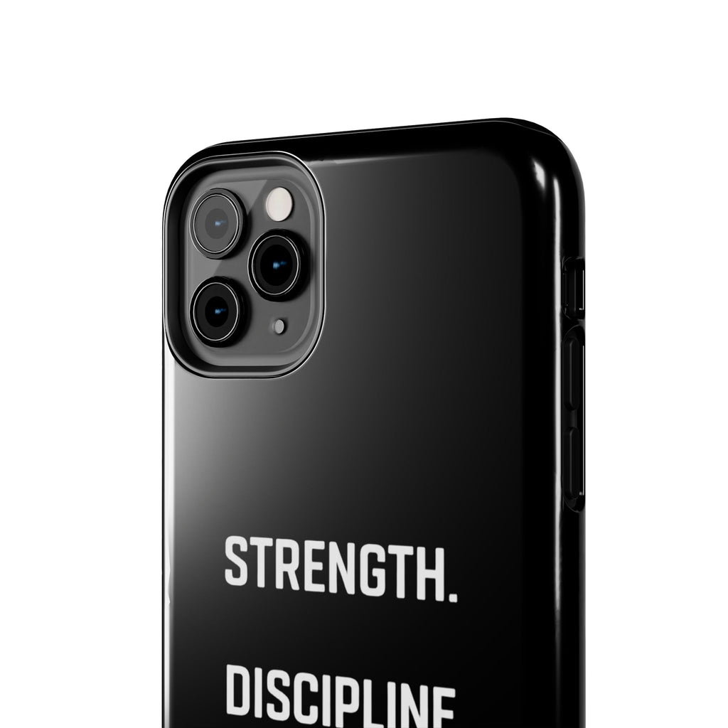 Strength. Discipline. Legacy. Tough Phone Case — Rugged Protective iPhone Case