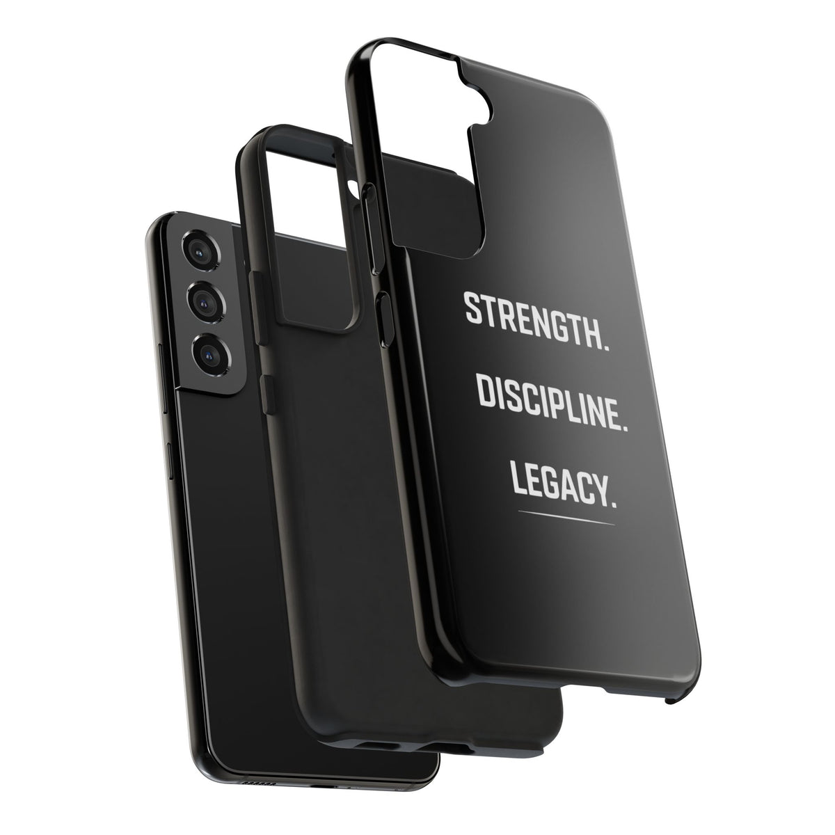 Strength. Discipline. Legacy. Tough Phone Case — Rugged Protective iPhone Case