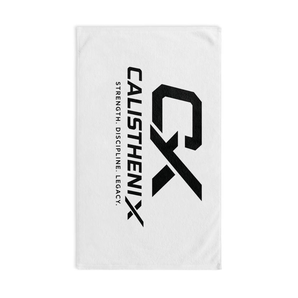 Calisthenix Gym Logo Hand Towel — Strength. Discipline. Legacy. (Workout Towel)