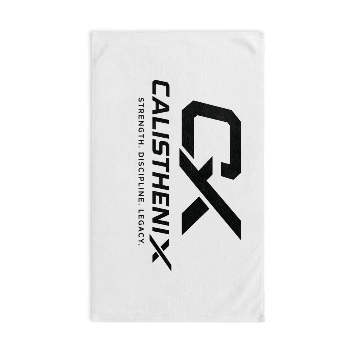 Calisthenix Gym Logo Hand Towel — Strength. Discipline. Legacy. (Workout Towel)