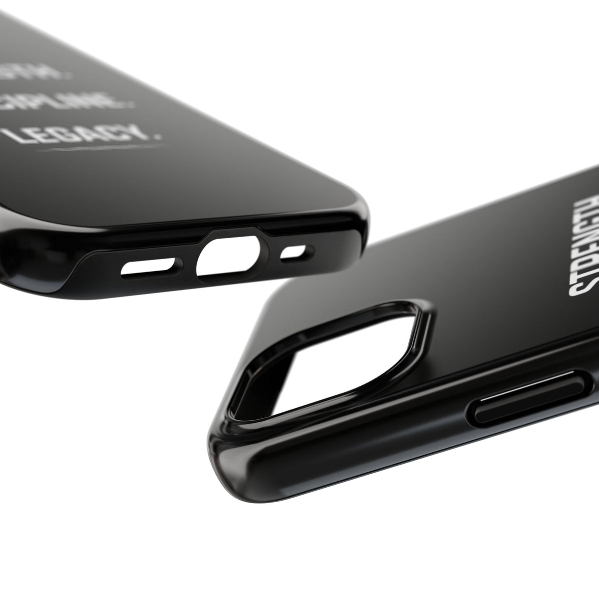 Strength. Discipline. Legacy. Tough Phone Case — Rugged Protective iPhone Case