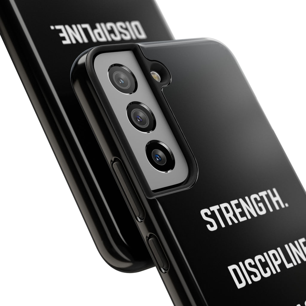 Strength. Discipline. Legacy. Tough Phone Case — Rugged Protective iPhone Case