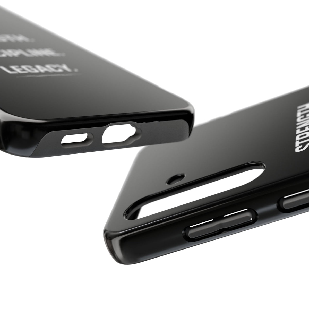 Strength. Discipline. Legacy. Tough Phone Case — Rugged Protective iPhone Case