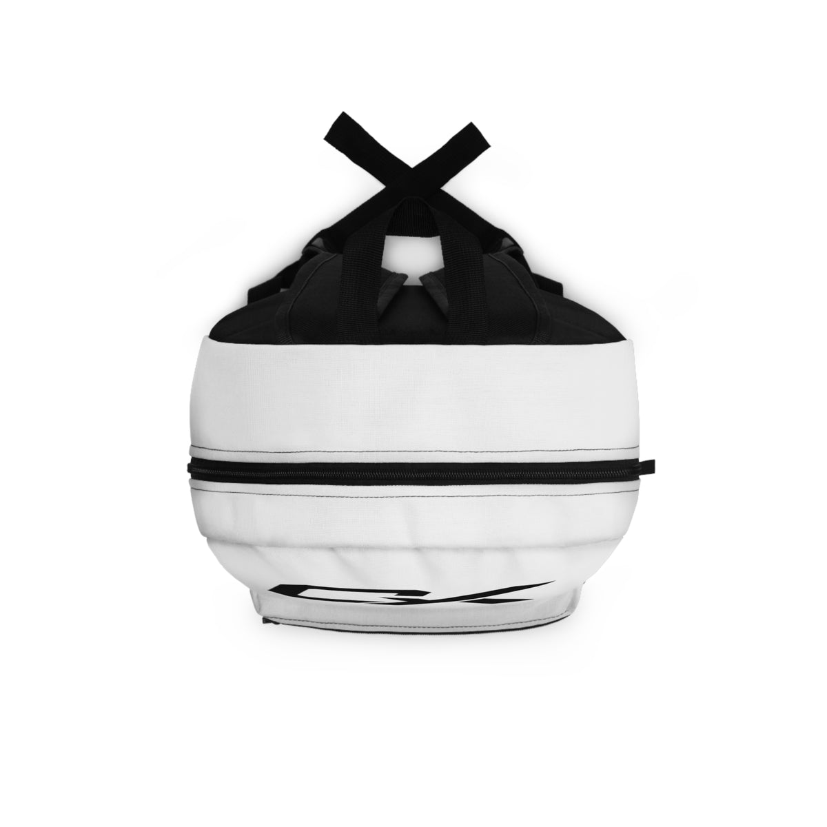 CX Strength Backpack — 'Strength. Discipline. Legacy.' White Logo Bookbag