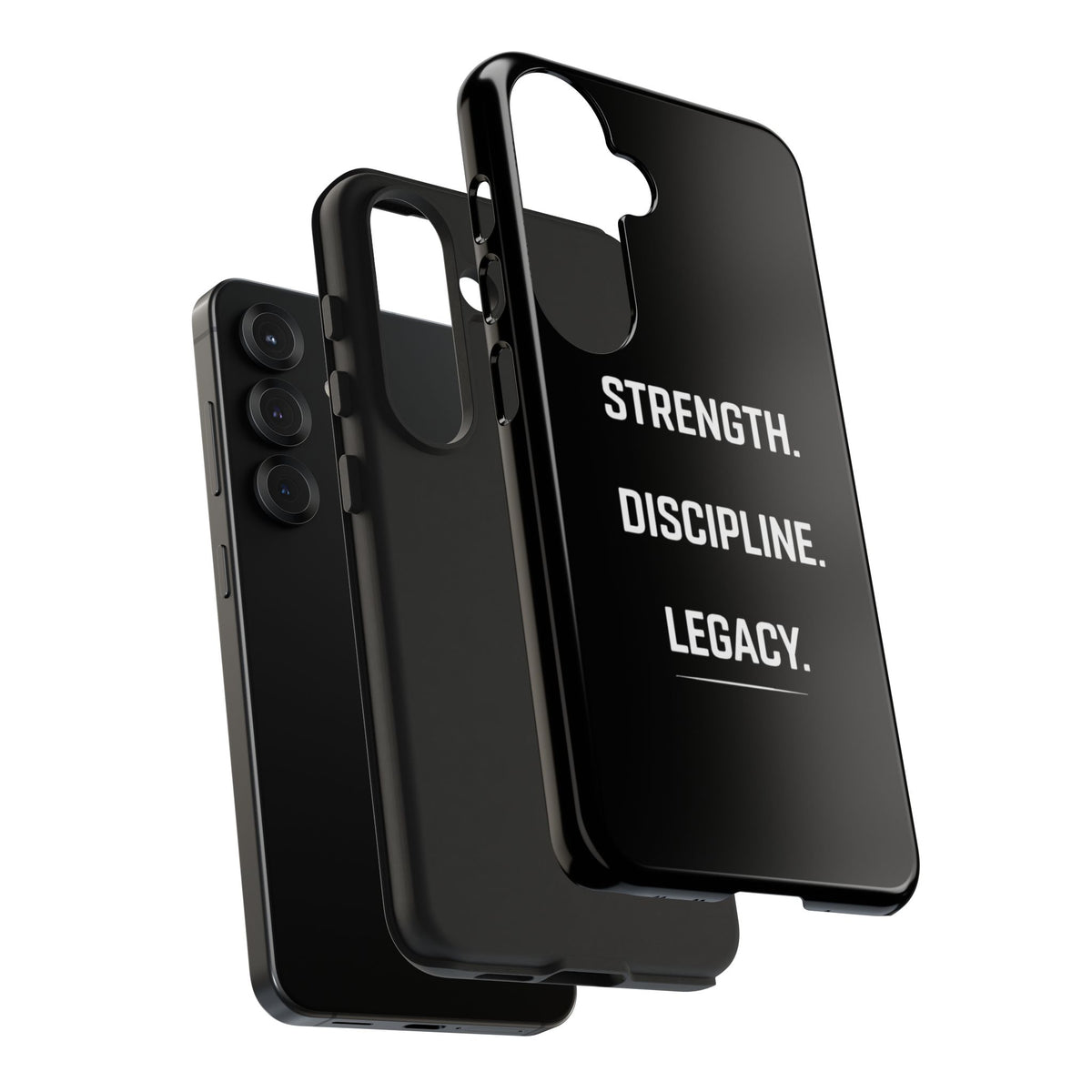 Strength. Discipline. Legacy. Tough Phone Case — Rugged Protective iPhone Case
