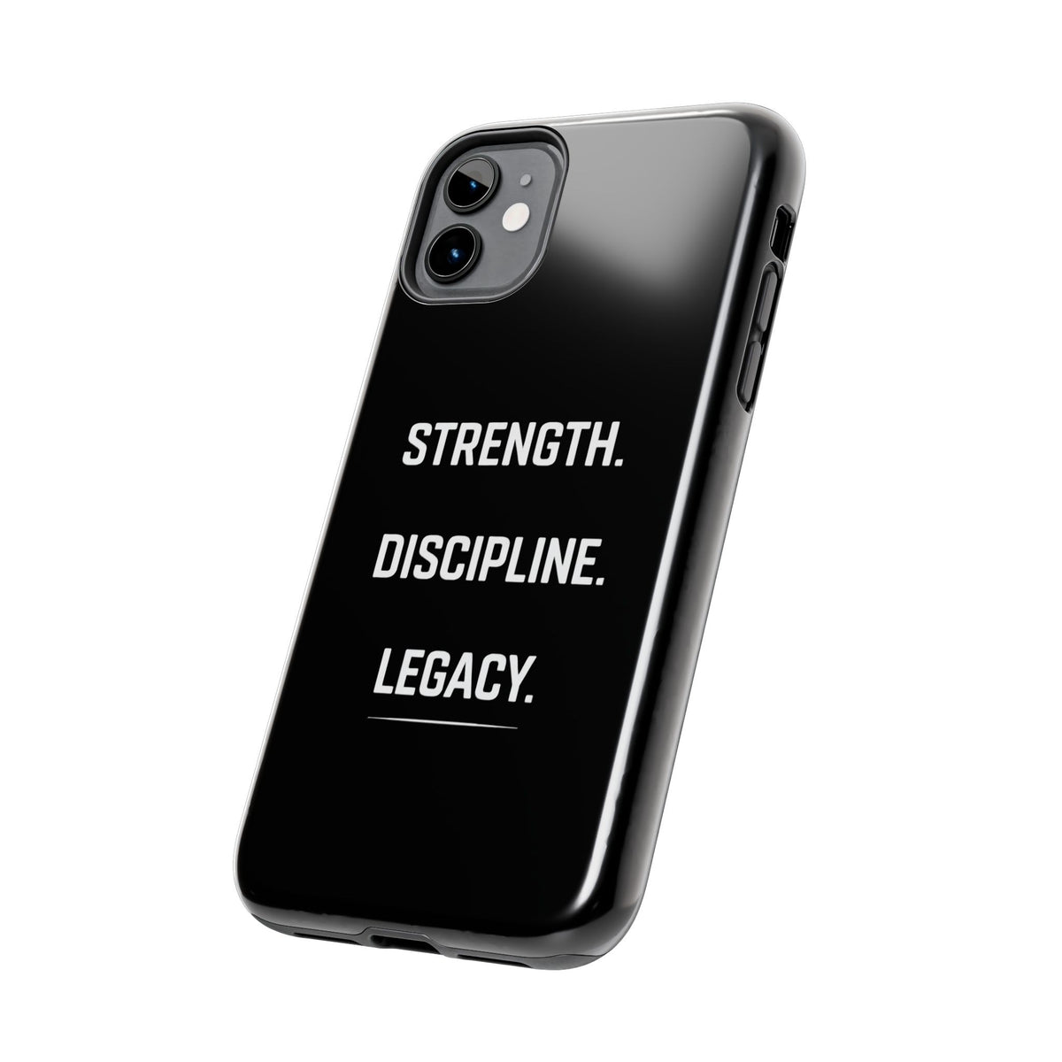 Strength. Discipline. Legacy. Tough Phone Case — Rugged Protective iPhone Case