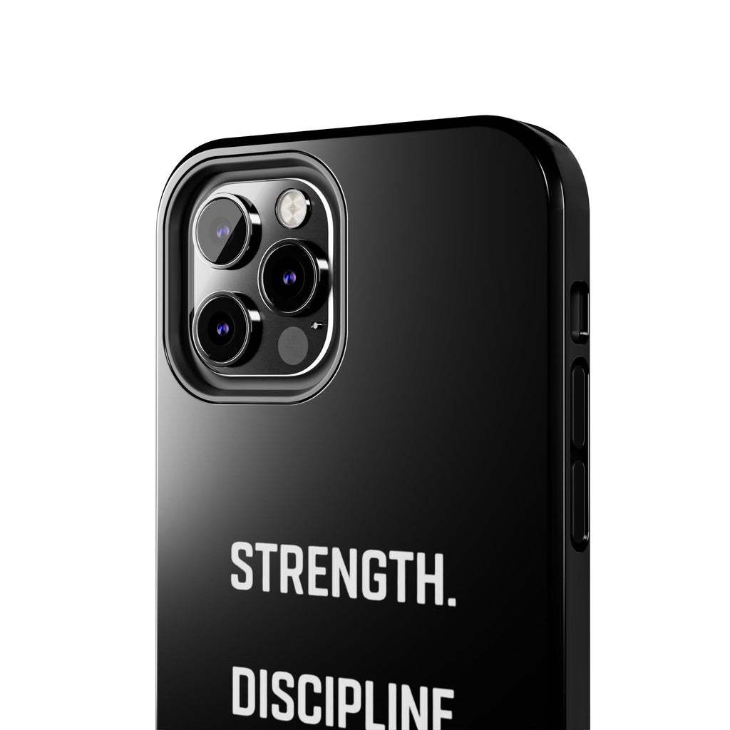 Strength. Discipline. Legacy. Tough Phone Case — Rugged Protective iPhone Case