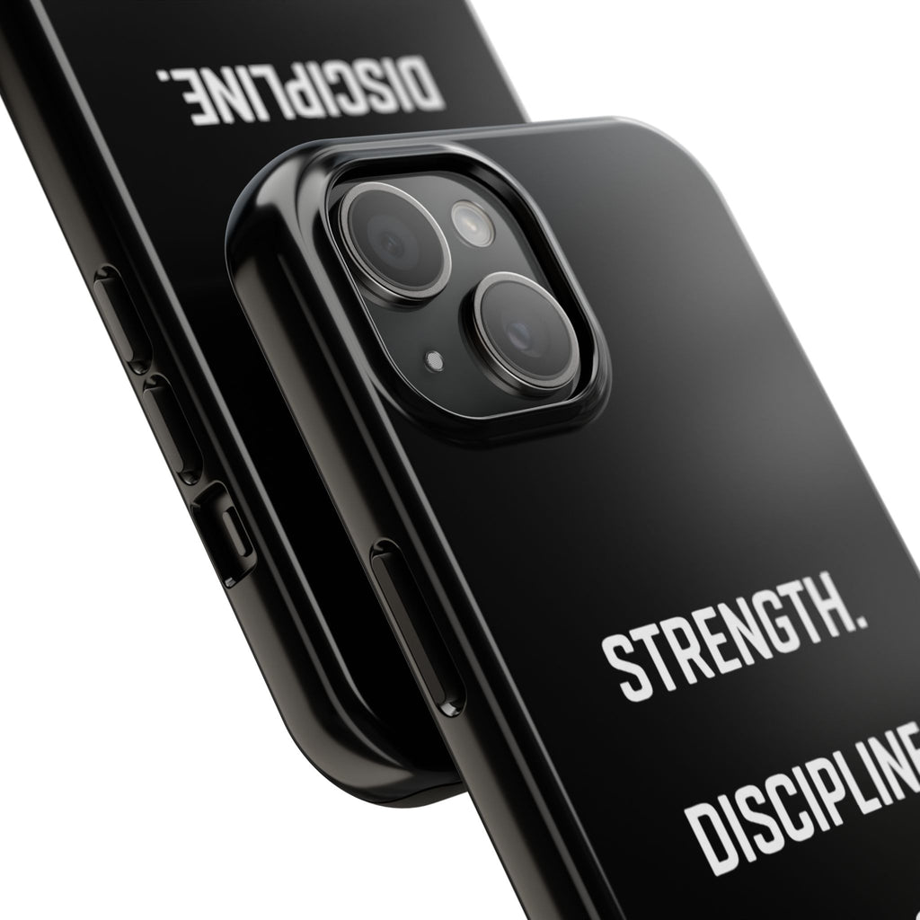 Strength. Discipline. Legacy. Tough Phone Case — Rugged Protective iPhone Case