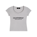 Essential V-Neck Bodycon T-Shirt