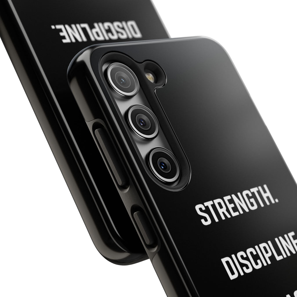 Strength. Discipline. Legacy. Tough Phone Case — Rugged Protective iPhone Case