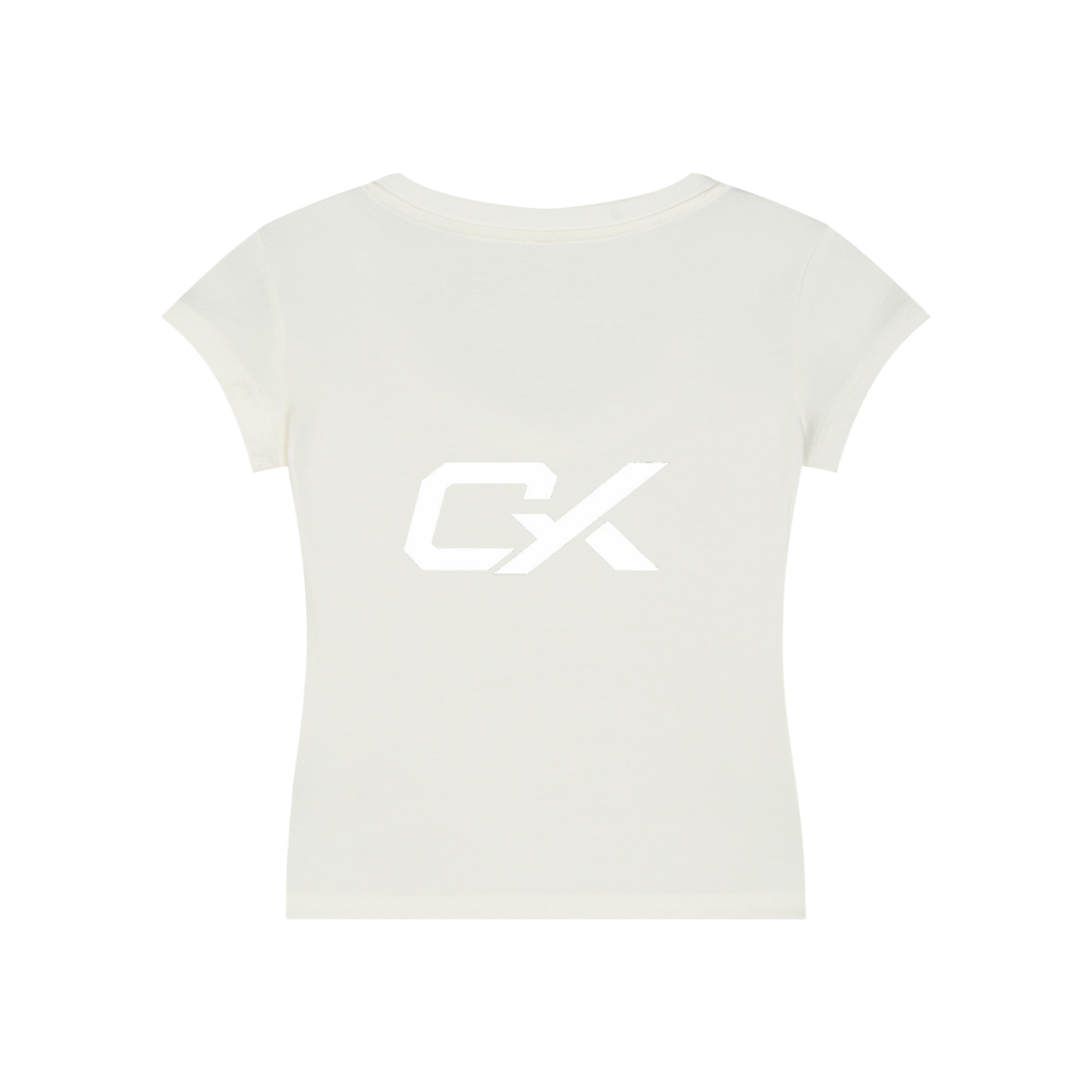 Essential V-Neck Bodycon T-Shirt