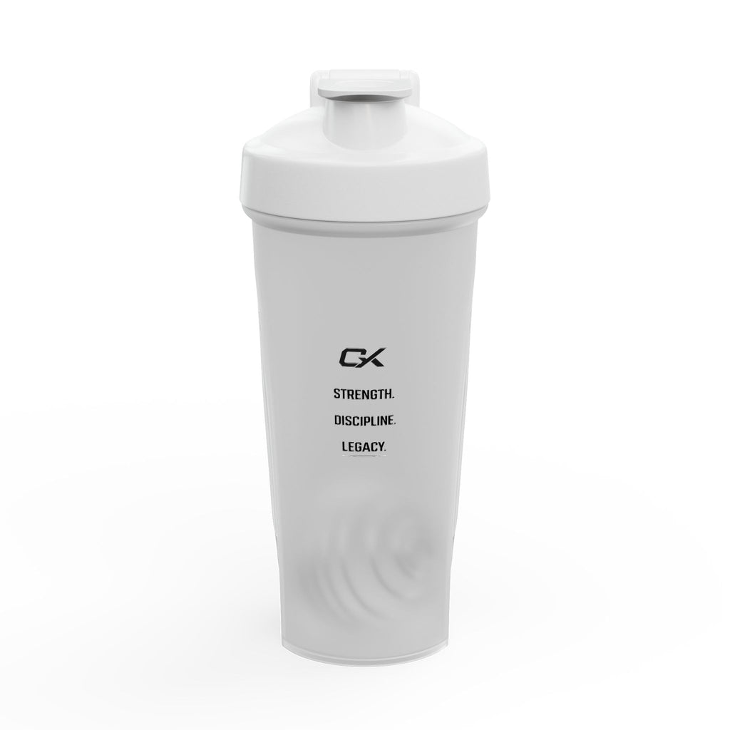 Protein Shaker Bottle — Gym Mixer with Leak‑Proof Lid & Whisk Ball