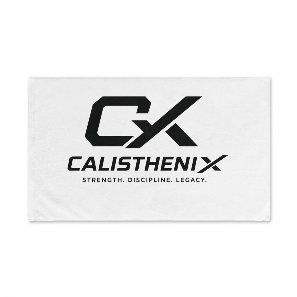 Calisthenix Gym Logo Hand Towel — Strength. Discipline. Legacy. (Workout Towel)
