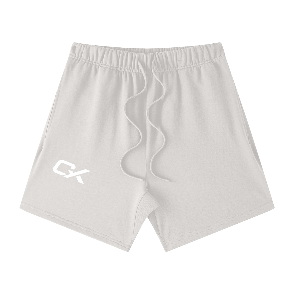 Unisex Earth Tone Loose Fit Cotton Shorts