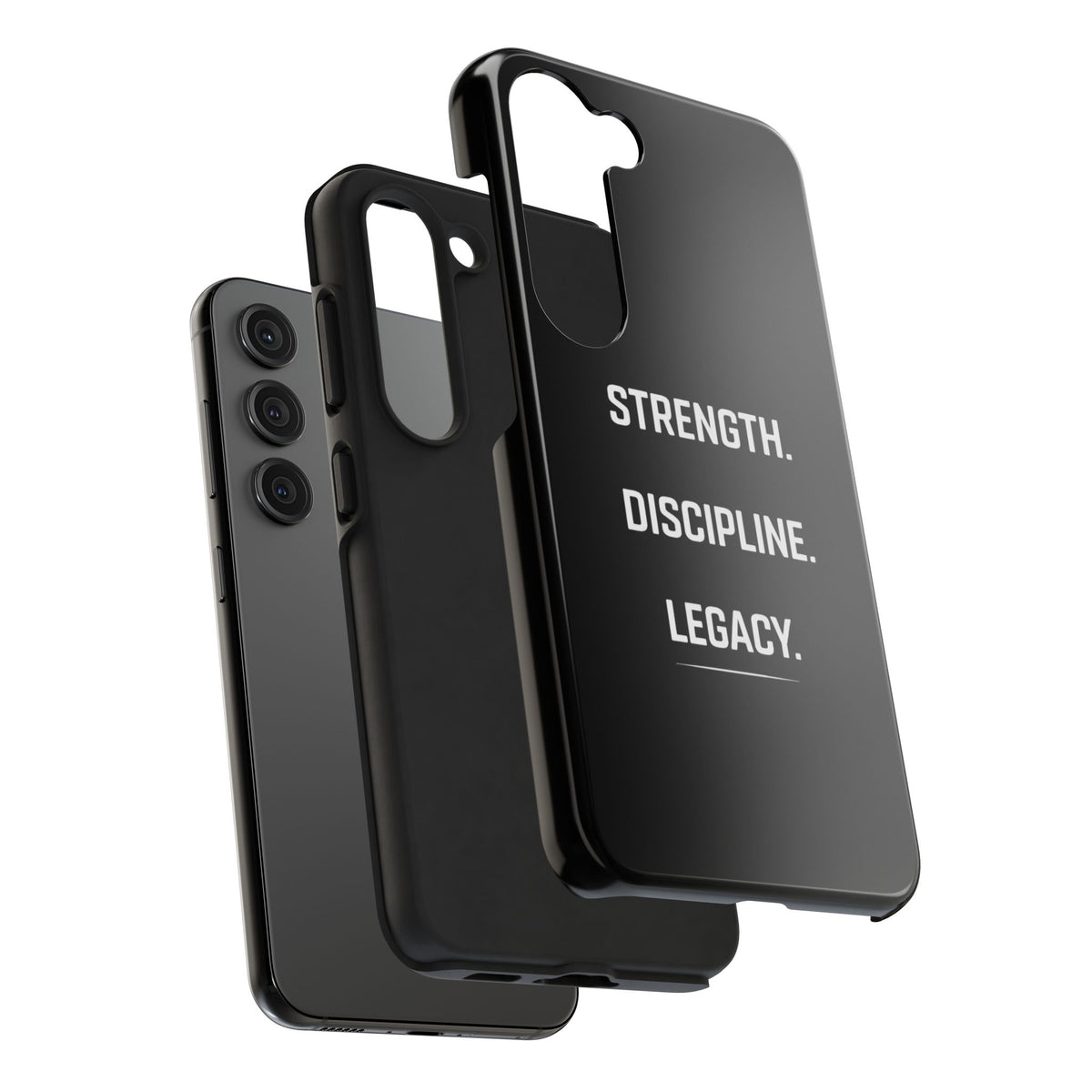 Strength. Discipline. Legacy. Tough Phone Case — Rugged Protective iPhone Case