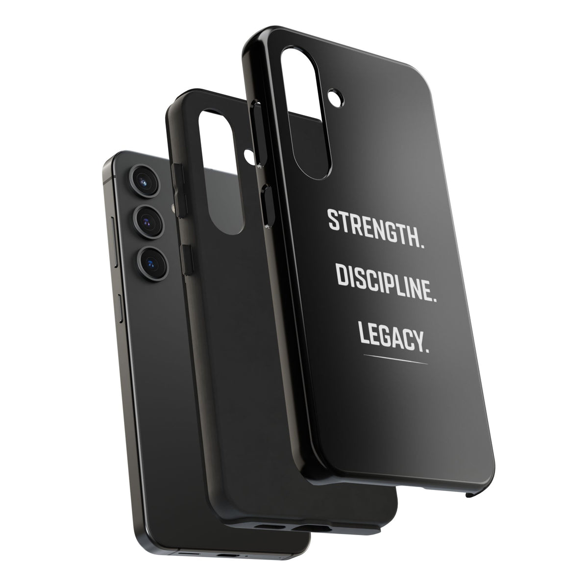 Strength. Discipline. Legacy. Tough Phone Case — Rugged Protective iPhone Case