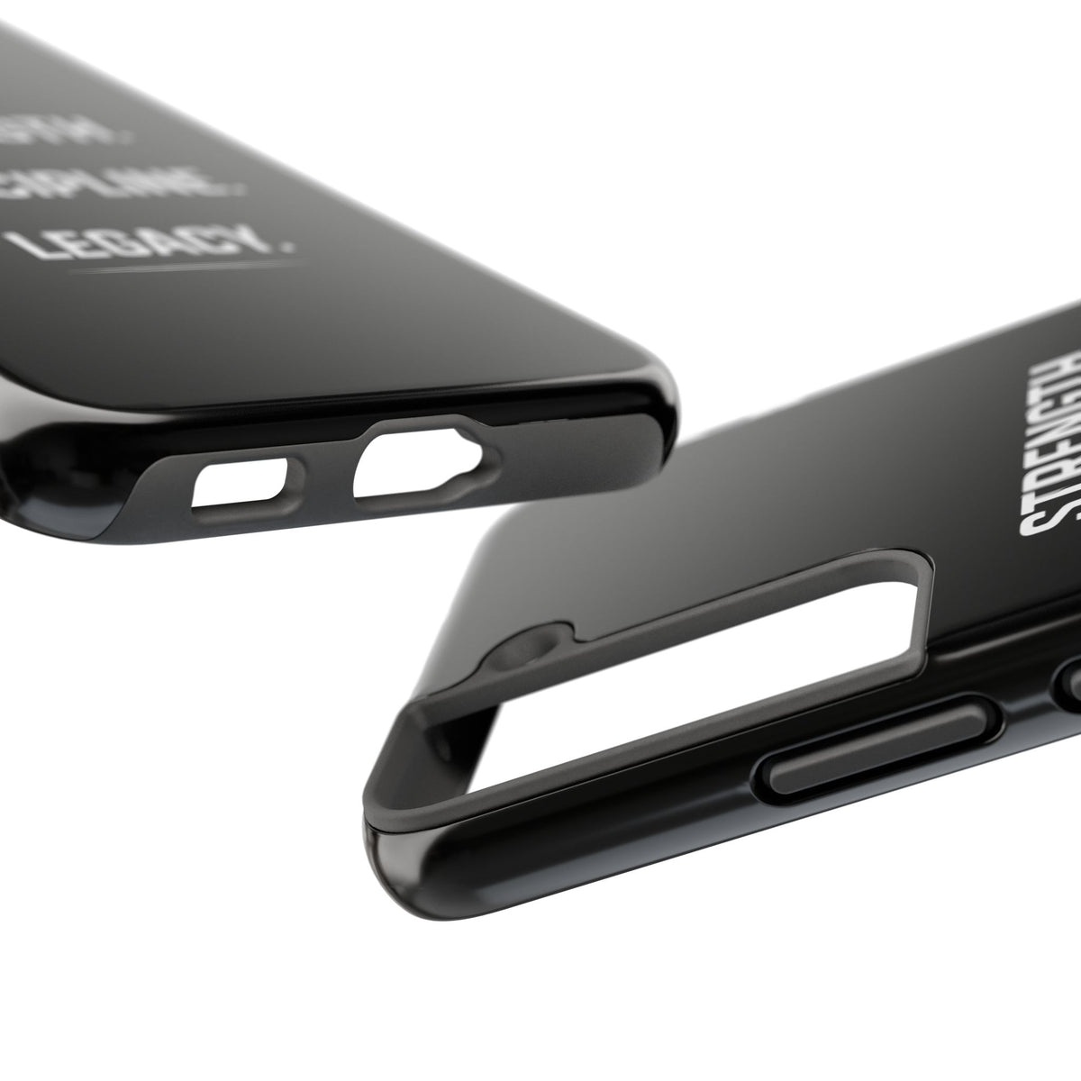 Strength. Discipline. Legacy. Tough Phone Case — Rugged Protective iPhone Case