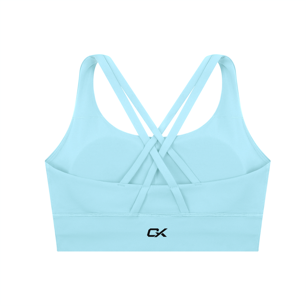 Strappy Criss-Cross Sports Bra