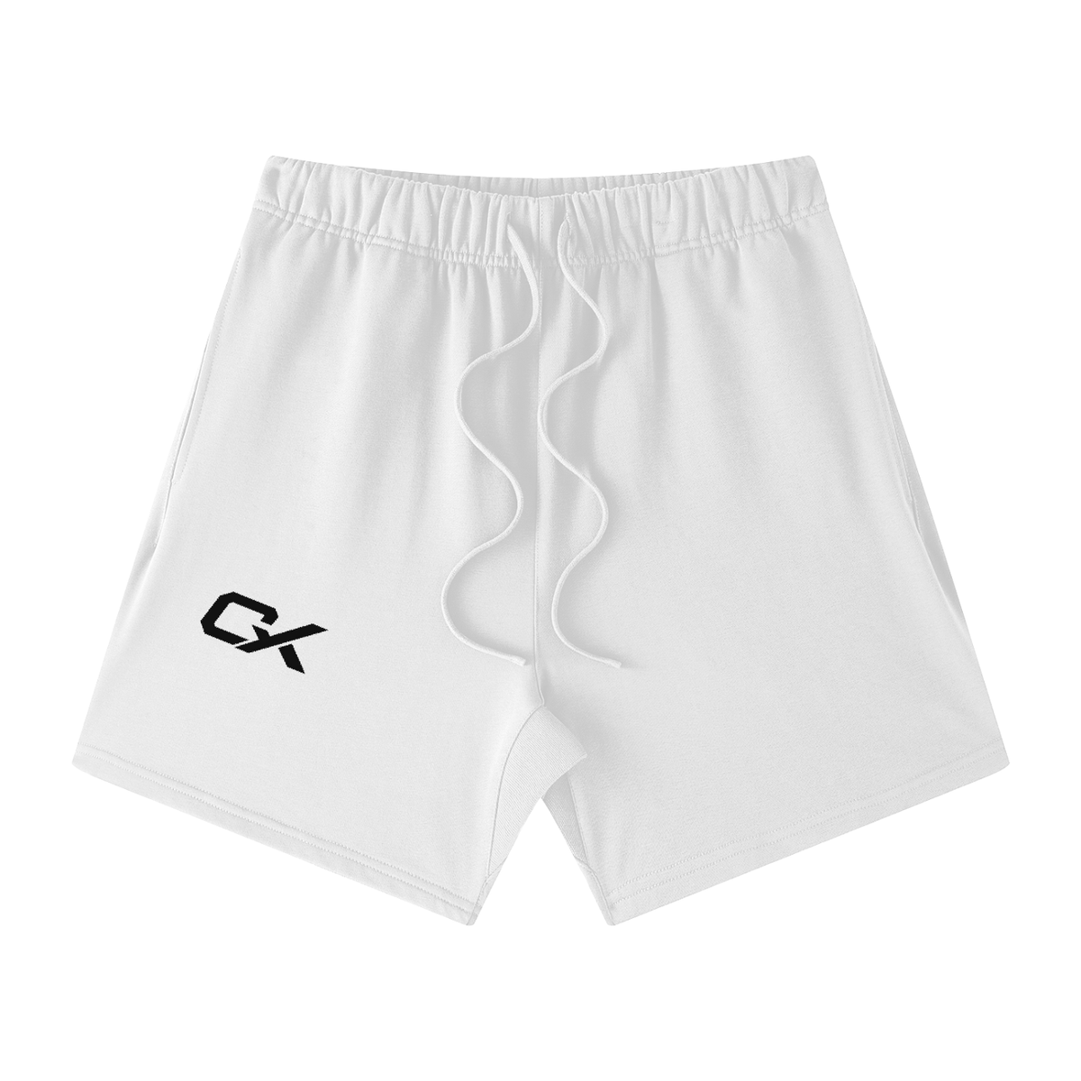 Unisex Earth Tone Loose Fit Cotton Shorts
