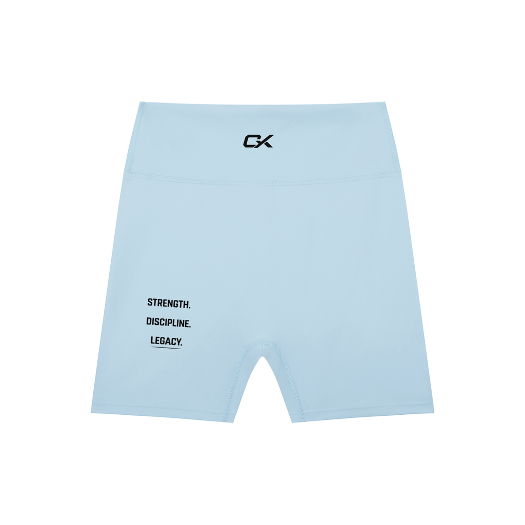 High-Waisted Blend Biker Shorts