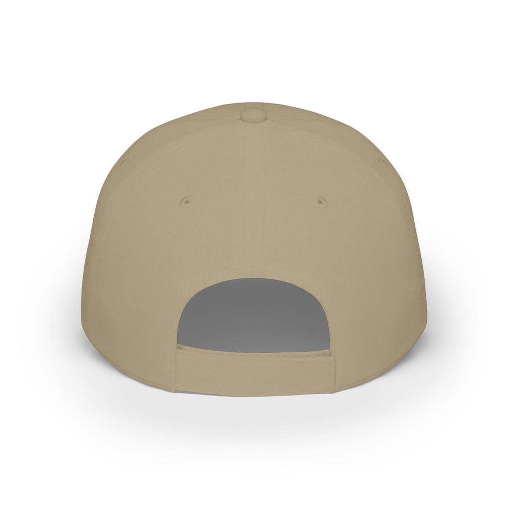 CX Logo Low Profile Baseball Cap — Minimalist Black Embroidered Hat