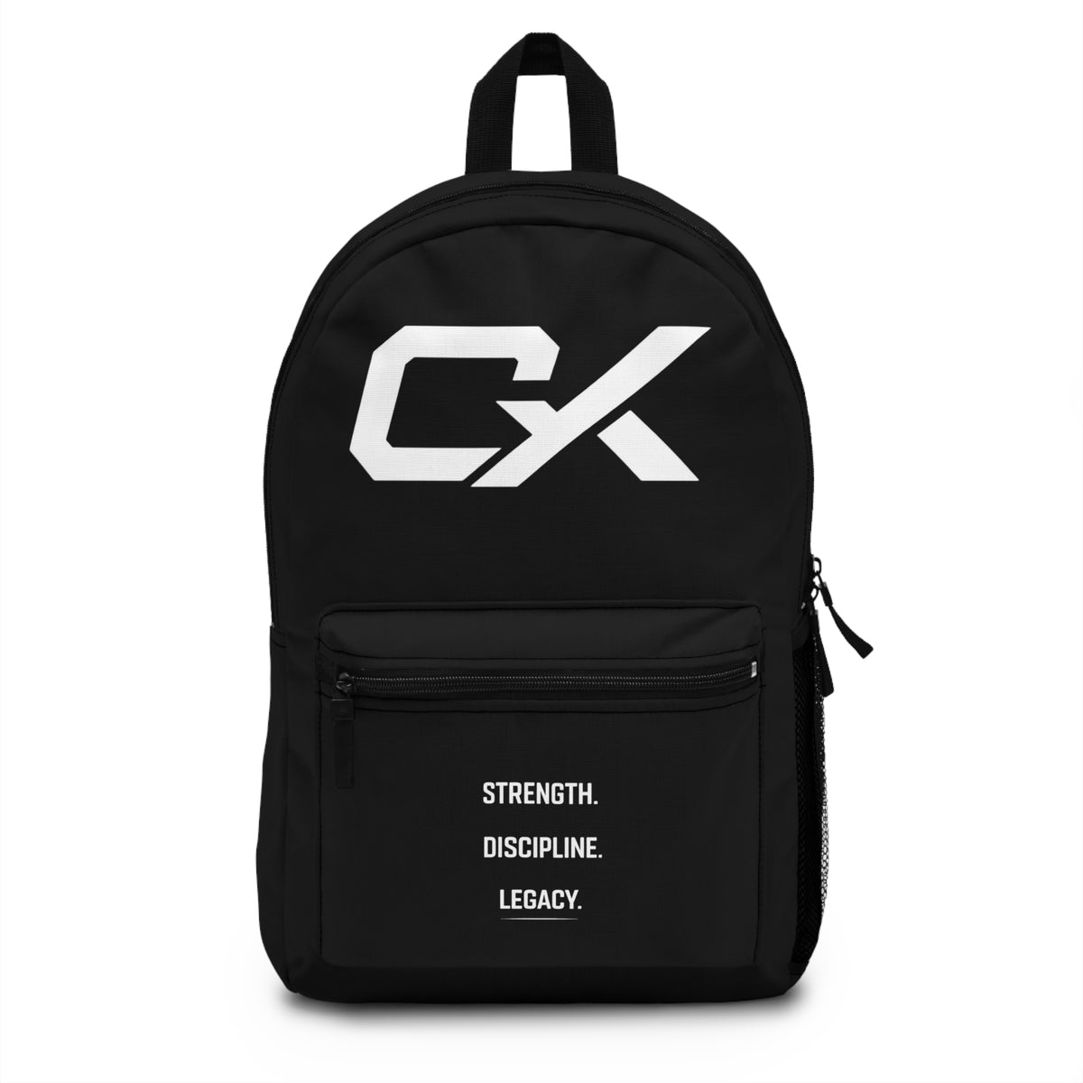 CX Logo Backpack — Strength. Discipline. Legacy. Tactical Everyday Pack