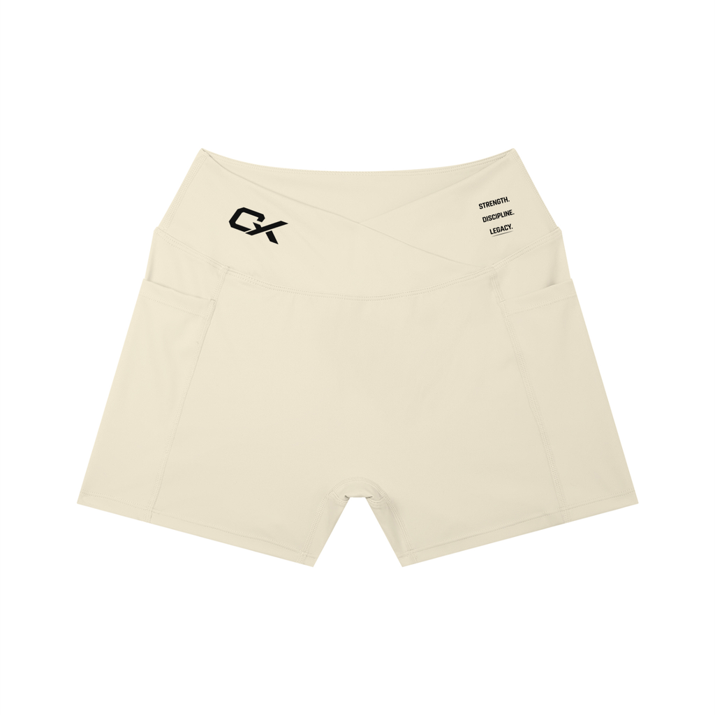 Women’s High Rise Pocket Yoga Shorts
