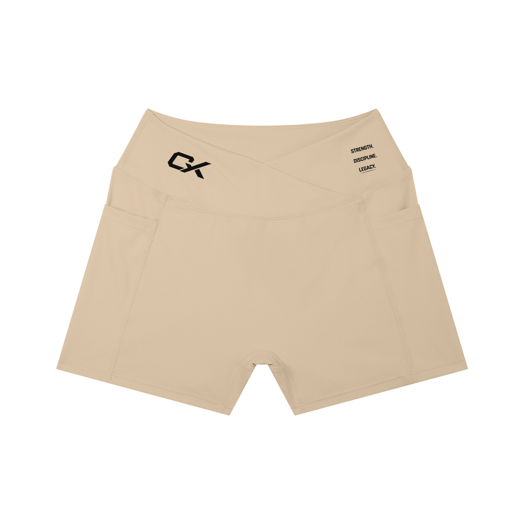 Women’s High Rise Pocket Yoga Shorts