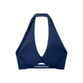 Women's Pleated Halter Sports Bra