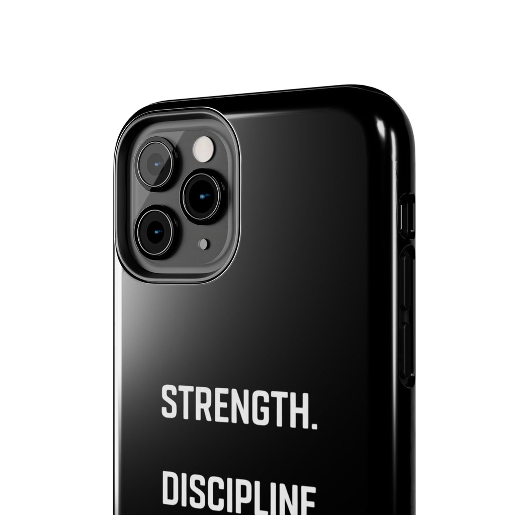 Strength. Discipline. Legacy. Tough Phone Case — Rugged Protective iPhone Case