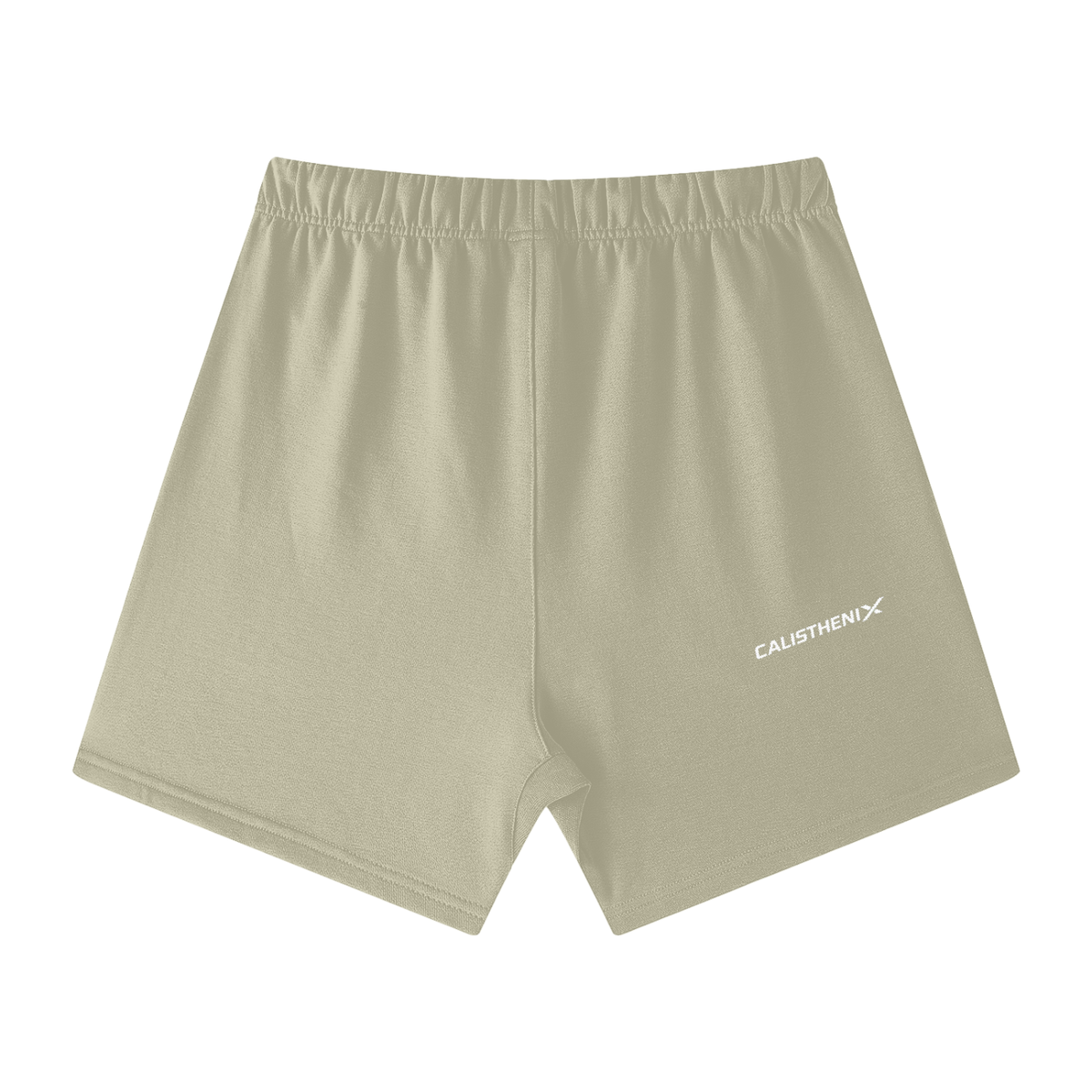 Unisex Earth Tone Loose Fit Cotton Shorts