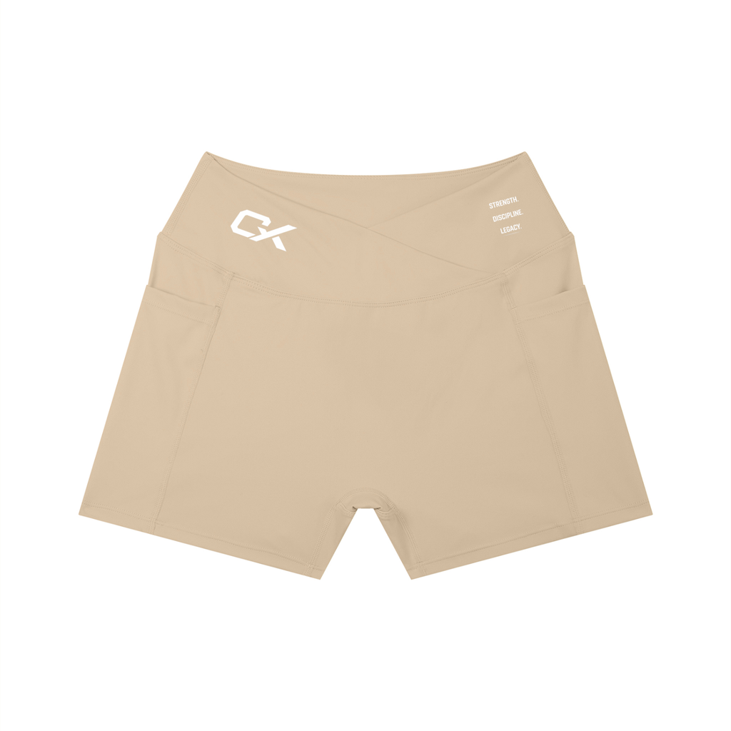 Women’s High Rise Pocket Yoga Shorts
