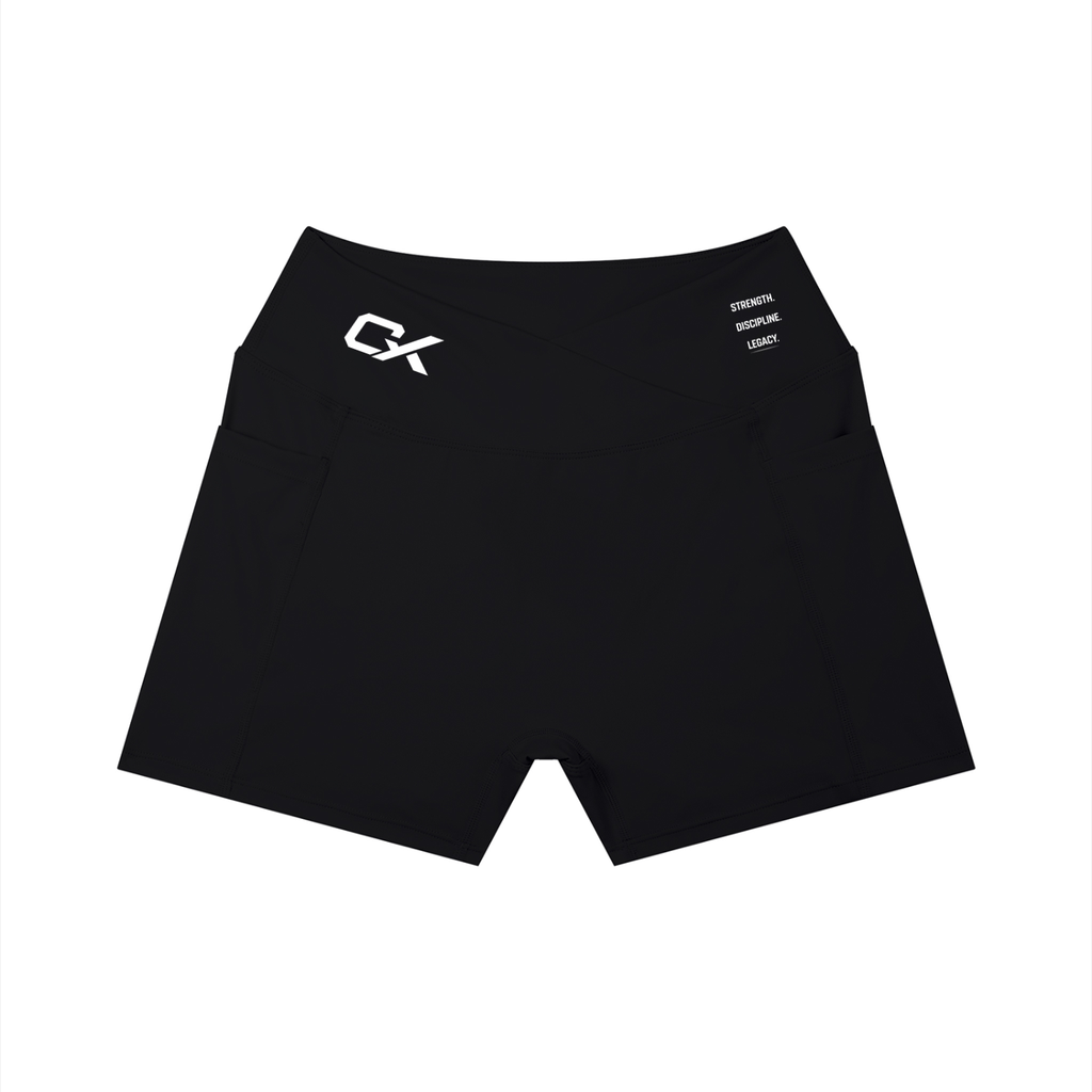 Women’s High Rise Pocket Yoga Shorts