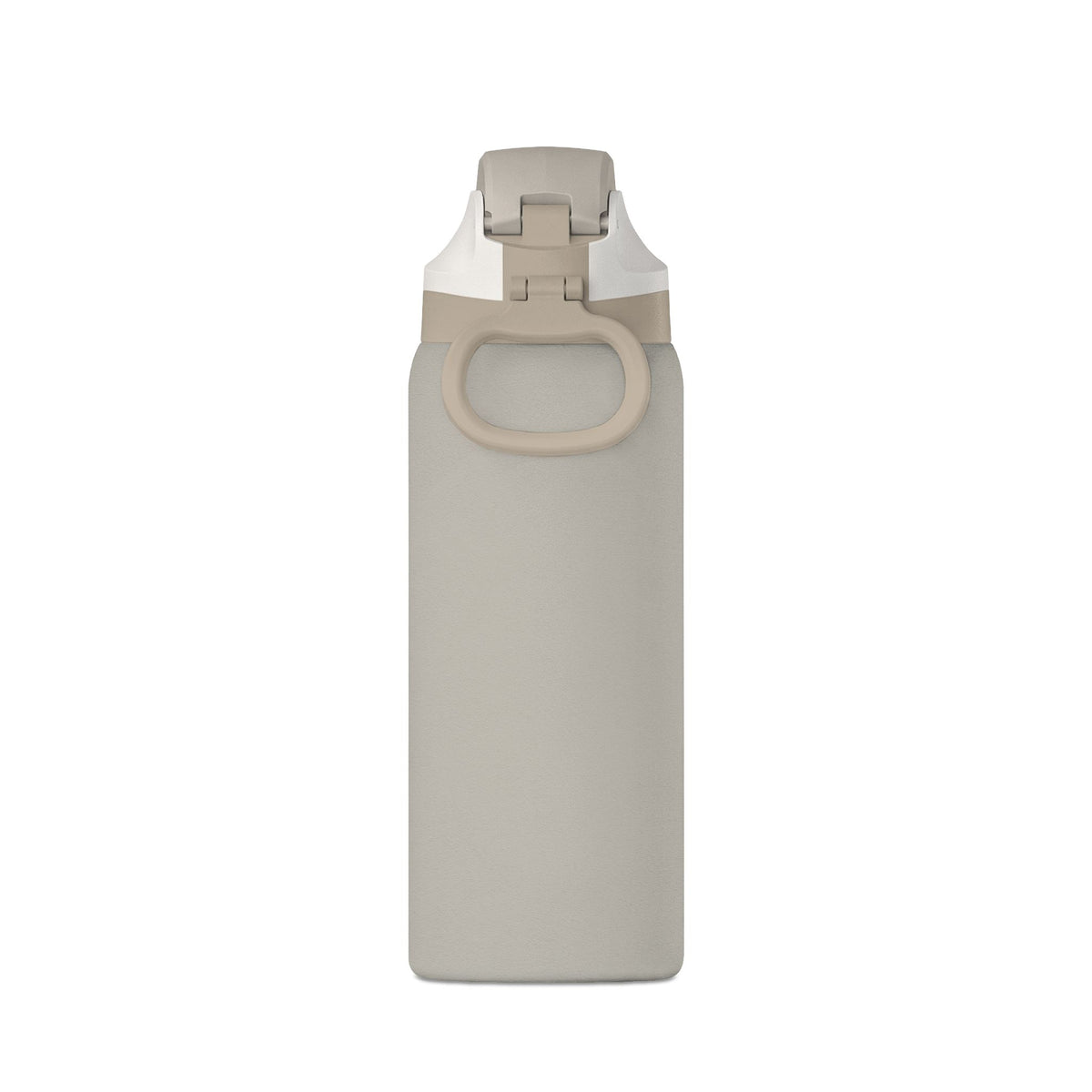 Oasis 32oz Insulated Water Bottle — Matte Black Hydration Bottle with Flip Straw