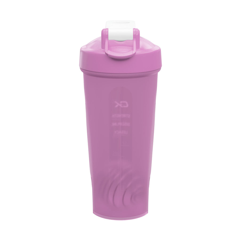 Protein Shaker Bottle — Gym Mixer with Leak‑Proof Lid & Whisk Ball