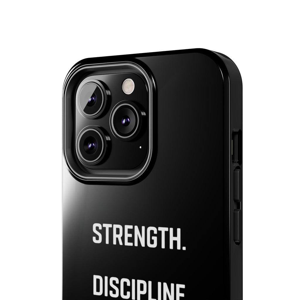Strength. Discipline. Legacy. Tough Phone Case — Rugged Protective iPhone Case