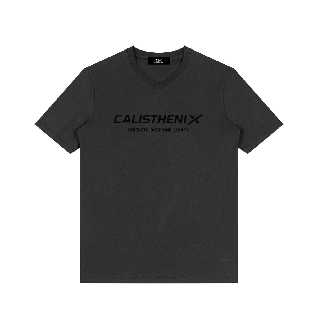 Men's Solid V-Neck T-Shirt
