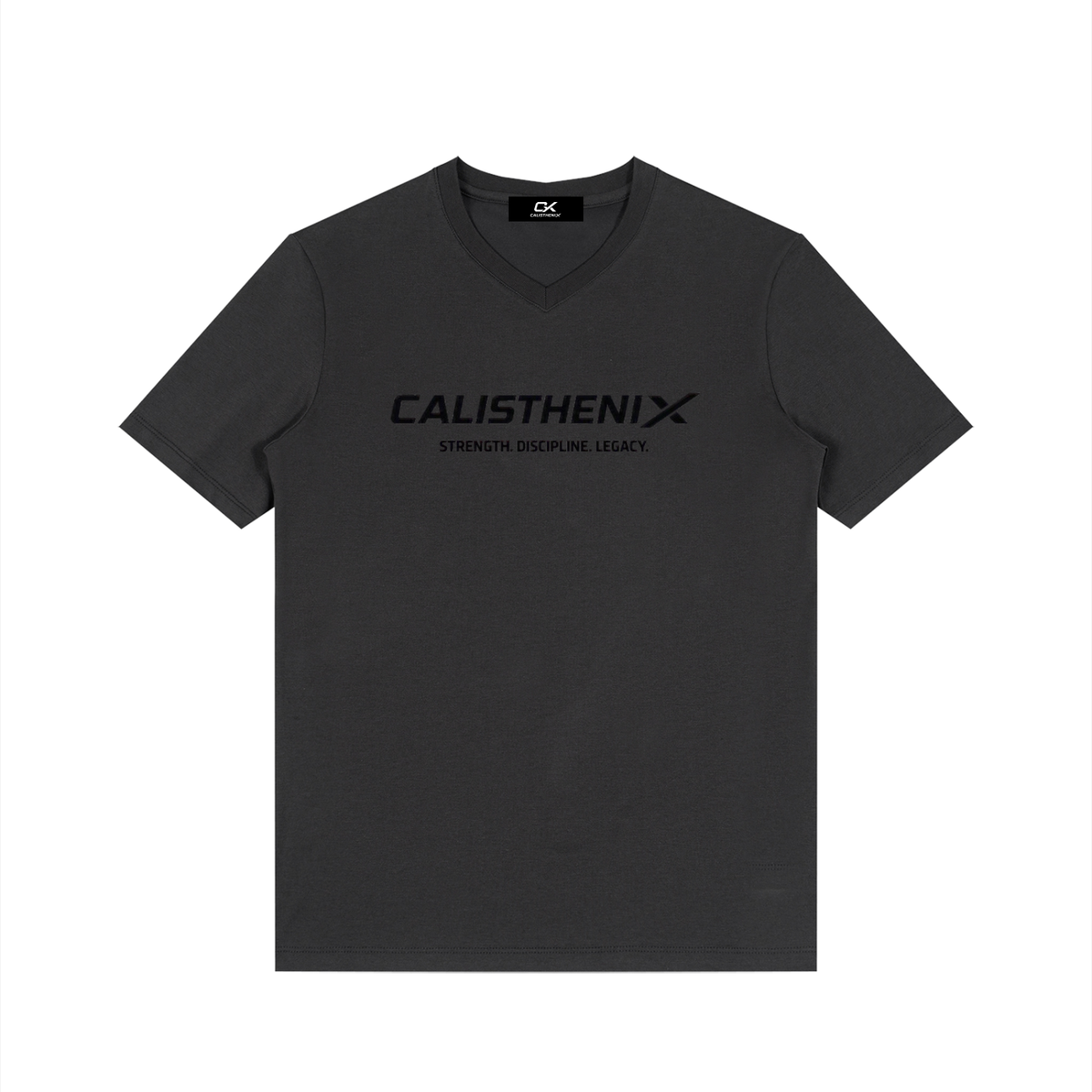 Men's Solid V-Neck T-Shirt