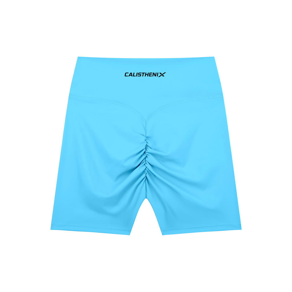 High-Waisted Blend Biker Shorts