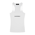 Slim Fit Ribbed Racerback Tank Top
