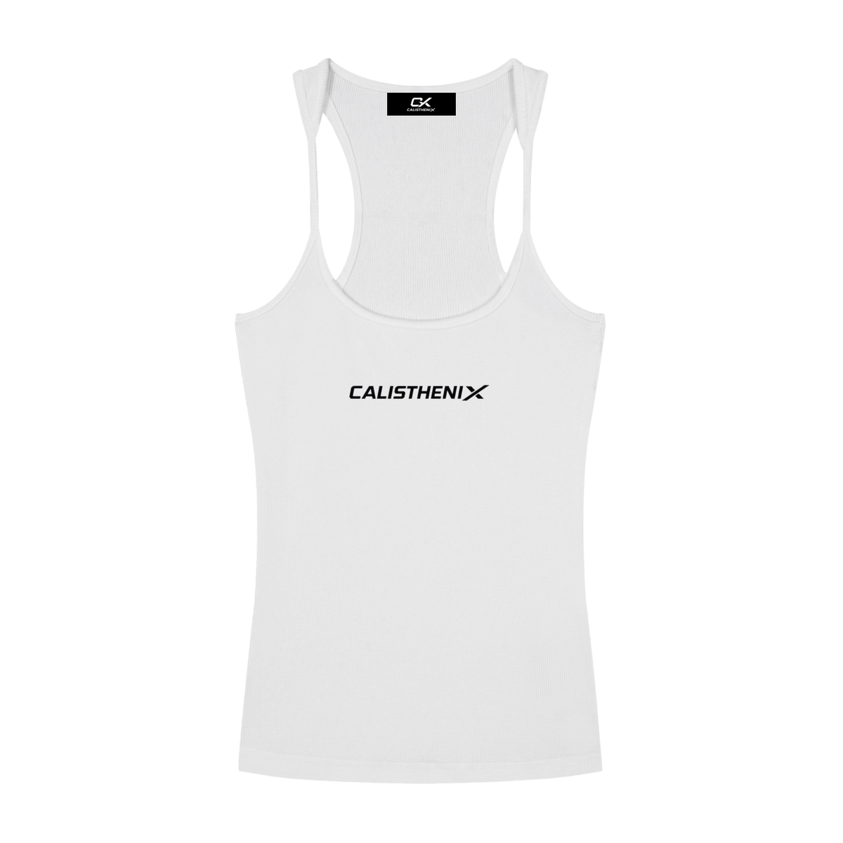 Slim Fit Ribbed Racerback Tank Top