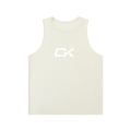 Men's Solid Color Crewneck Tank Top