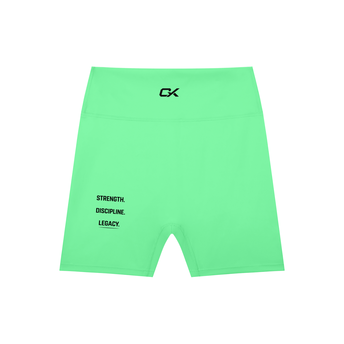 High-Waisted Blend Biker Shorts