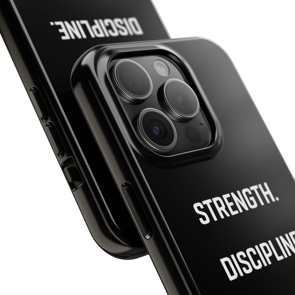 Strength. Discipline. Legacy. Tough Phone Case — Rugged Protective iPhone Case