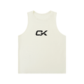 Men's Solid Color Crewneck Tank Top