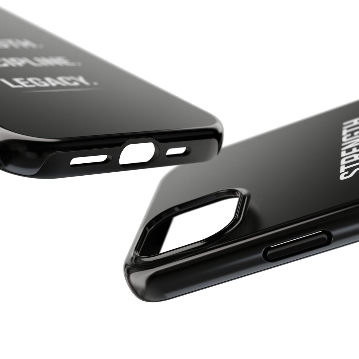 Strength. Discipline. Legacy. Tough Phone Case — Rugged Protective iPhone Case