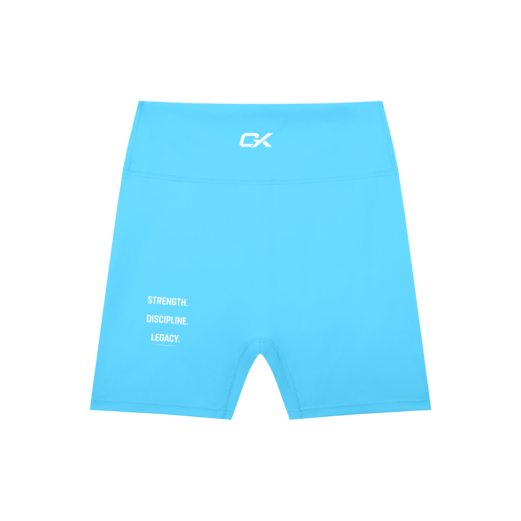 High-Waisted Blend Biker Shorts